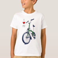 I heart my Brompton (green)