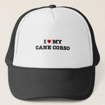 I Heart My Cane Corso Trucker Hat