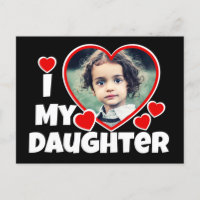 I Heart My Daughter Personalised Photo