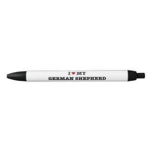I Heart My German Shepherd Pen