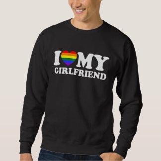 I Heart My Girlfriend Lgbtq Pride Month Matching G Sweatshirt