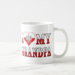 I Heart My Grandpa Coffee Mug