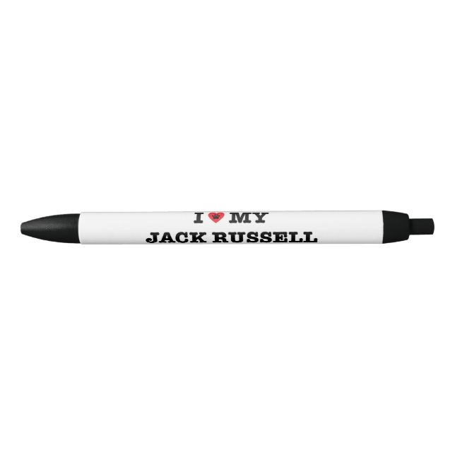 I Heart My Jack Russell Pen (Front)