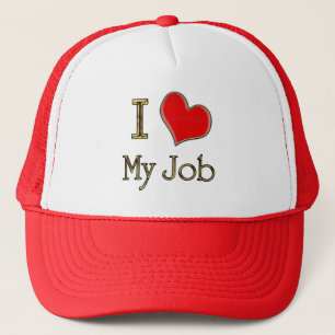 I Heart My Job Trucker Hat