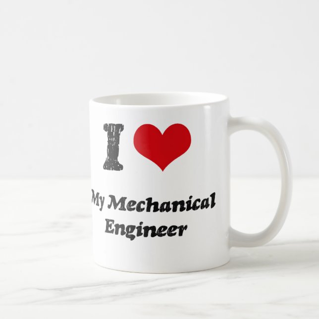 I heart My Mechanical Engineer Coffee Mug (Right)