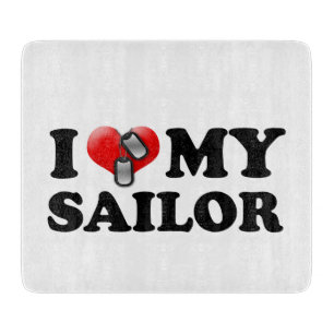 I (Heart) My Sailor Cutting Board
