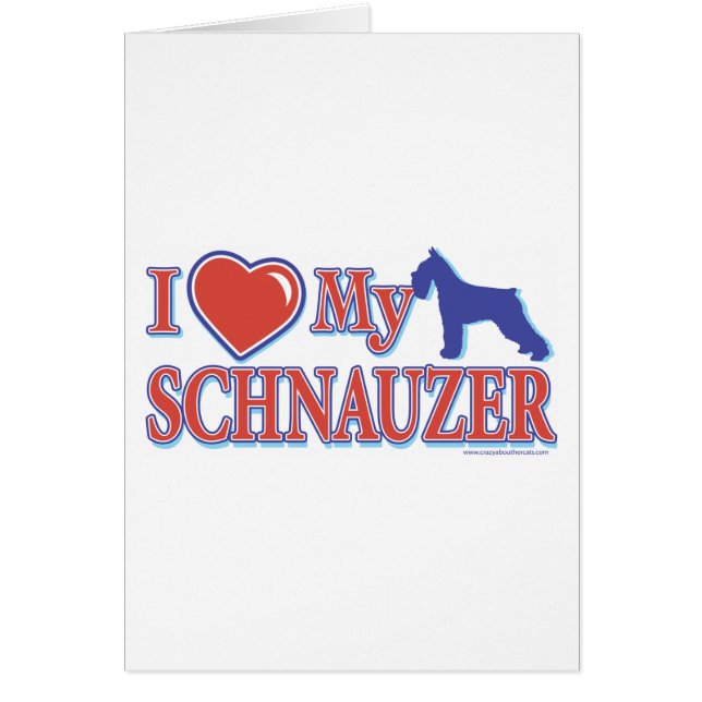 I Heart My Schnauzer (Front)