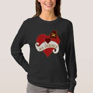 I Heart My Shriner Noble the Mystic Shrine Thanksg T-Shirt