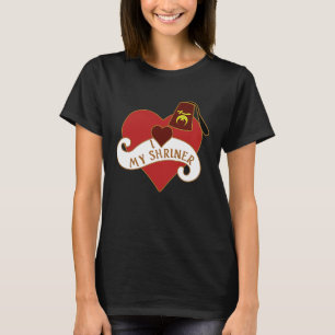 I Heart My Shriner Noble the Mystic Shrine Thanksg T-Shirt