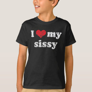 I heart my sissy sister T-Shirt