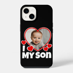 I Heart My Son Personalised Photo iPhone 14 Case