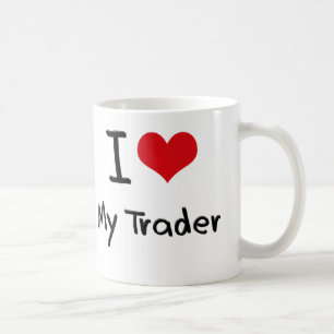 I heart My Trader Coffee Mug