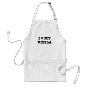 I Heart My Vizsla Apron