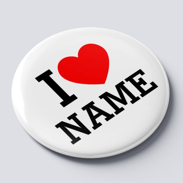 I Heart Name Magnet (Creator Uploaded)