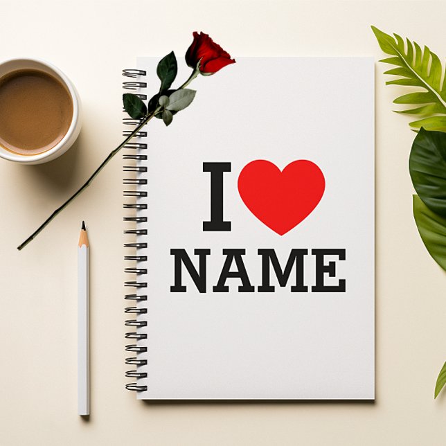 I Heart Name Notebook (Creator Uploaded)