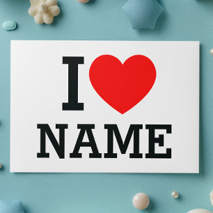 I Heart Name Referral Card