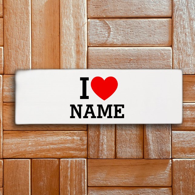 I Heart Name Yoga Mat (Creator Uploaded)