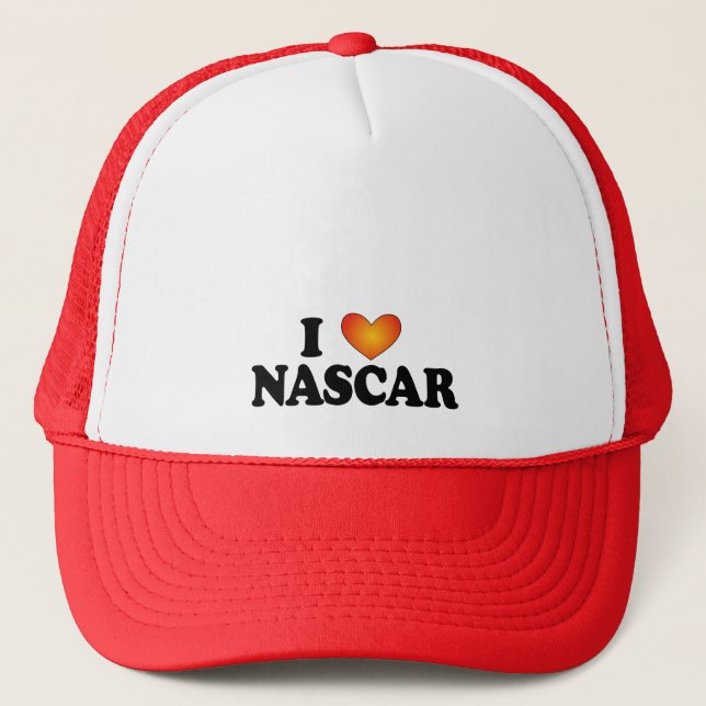 I (heart) NASCAR - Lite Mult-Products Trucker Hat (Front)
