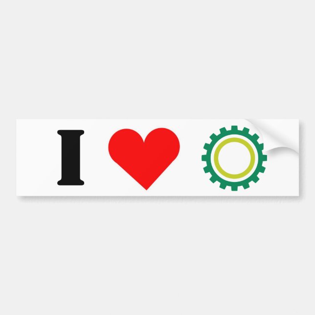 I Heart NEHES Bumper Sticker (Front)
