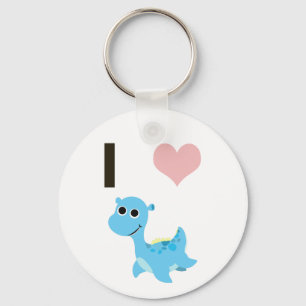 I Heart Nessie Key Ring