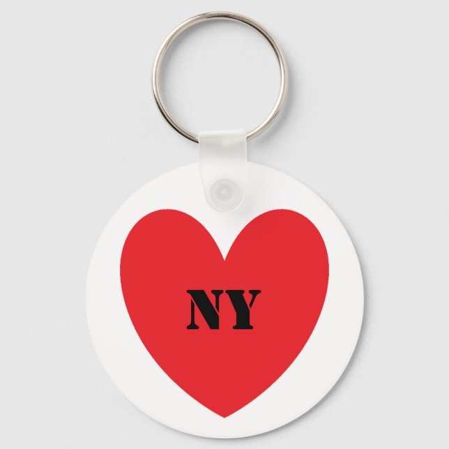 I Heart New York Keychain (Front)