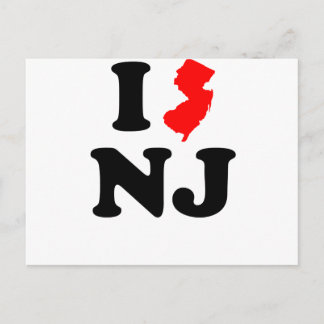 I Heart NJ Postcard