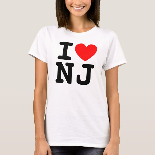 I Heart NJ Shirt (Front)
