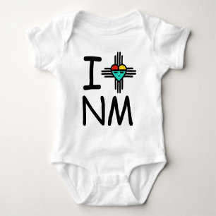 I Heart NM Baby Bodysuit