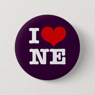 I Heart Northeast Minneapolis! 6 Cm Round Badge