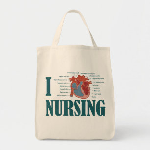 I Heart NURSING Tote Bag
