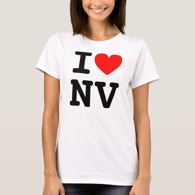 I Heart NV Shirt (Front)