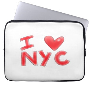 I Heart NYC Classic Laptop Sleeve