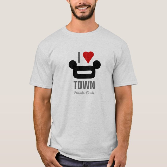 I {heart} O TOWN T-Shirt (Front)