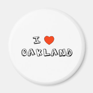 I Heart Oakland Magnet