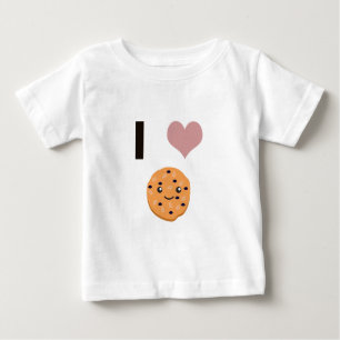 I heart Oatmeal Cookies Baby T-Shirt