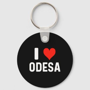 I Heart Odesa Ukraine - Love - Travel Vacation Key Ring