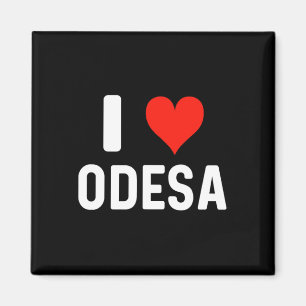 I Heart Odesa Ukraine - Love - Travel Vacation  Magnet