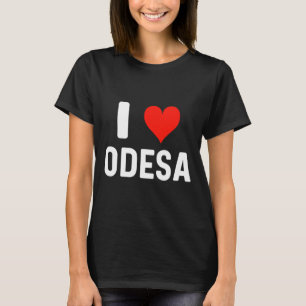 I Heart Odesa Ukraine - Love - Travel Vacation T-Shirt