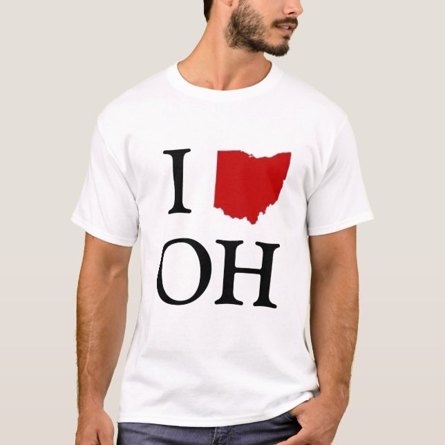 i heart ohio T-Shirt (Front)