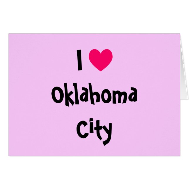 I Heart Oklahoma City (Front Horizontal)