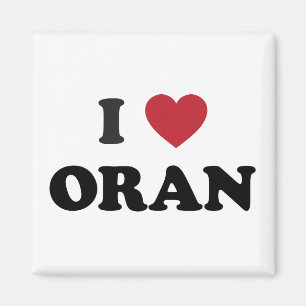 I Heart Oran Algeria Magnet
