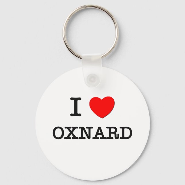 I Heart OXNARD Key Ring (Front)