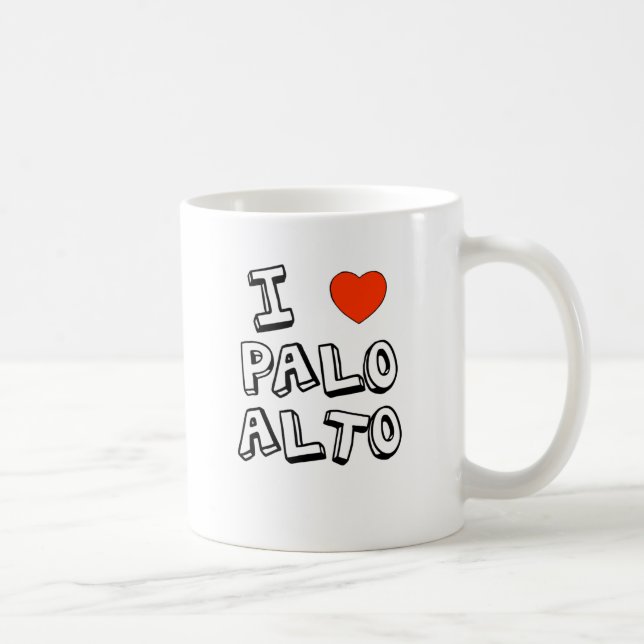 I Heart Palo Alto Coffee Mug (Right)