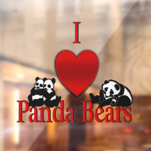 I Heart Panda Bears