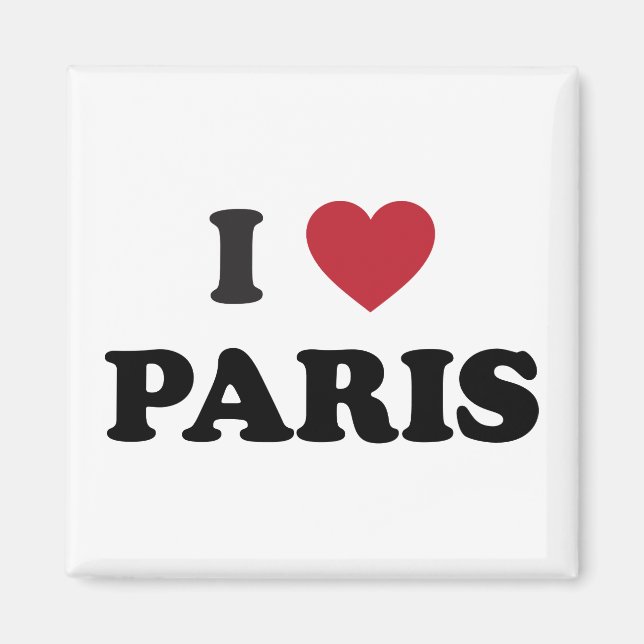 I Heart Paris France Magnet (Front)