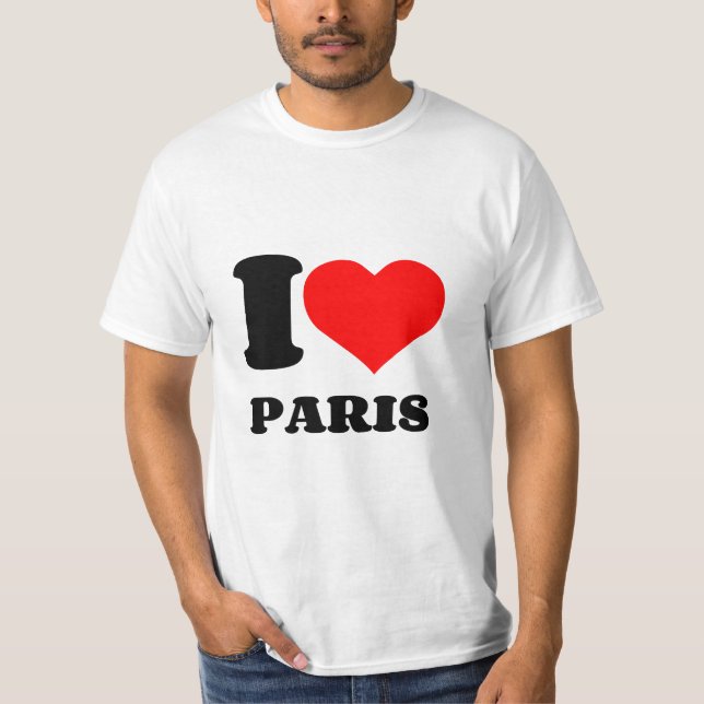 I HEART PARIS T-Shirt (Front)