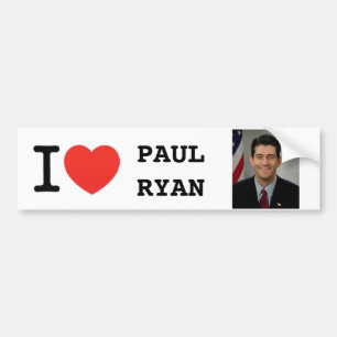 I <Heart> PAUL RYAN Bumper Sticker
