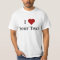 I Heart (personalise) t-shirt