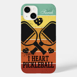 I Heart Pickleball Case-Mate iPhone 14 Case