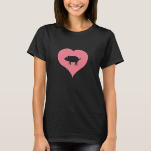 I Heart Pigs Tee